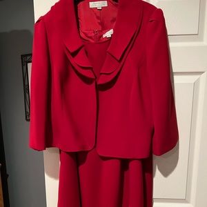 Stunning Red 2 Piece Suit